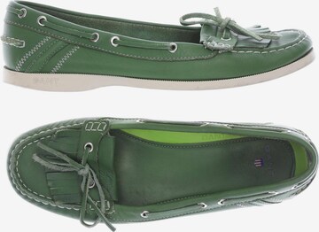 GANT Flats & Loafers in 40 in Green: front