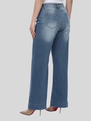 LapaPlus Loosefit Jeans 'Women Hose' i blå