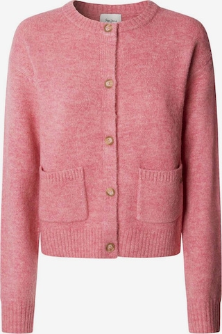 Cardigan Pepe Jeans en rose : devant