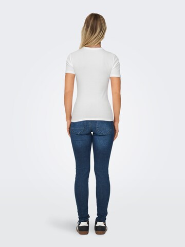 ONLY - Camiseta 'ONLEASY' en blanco