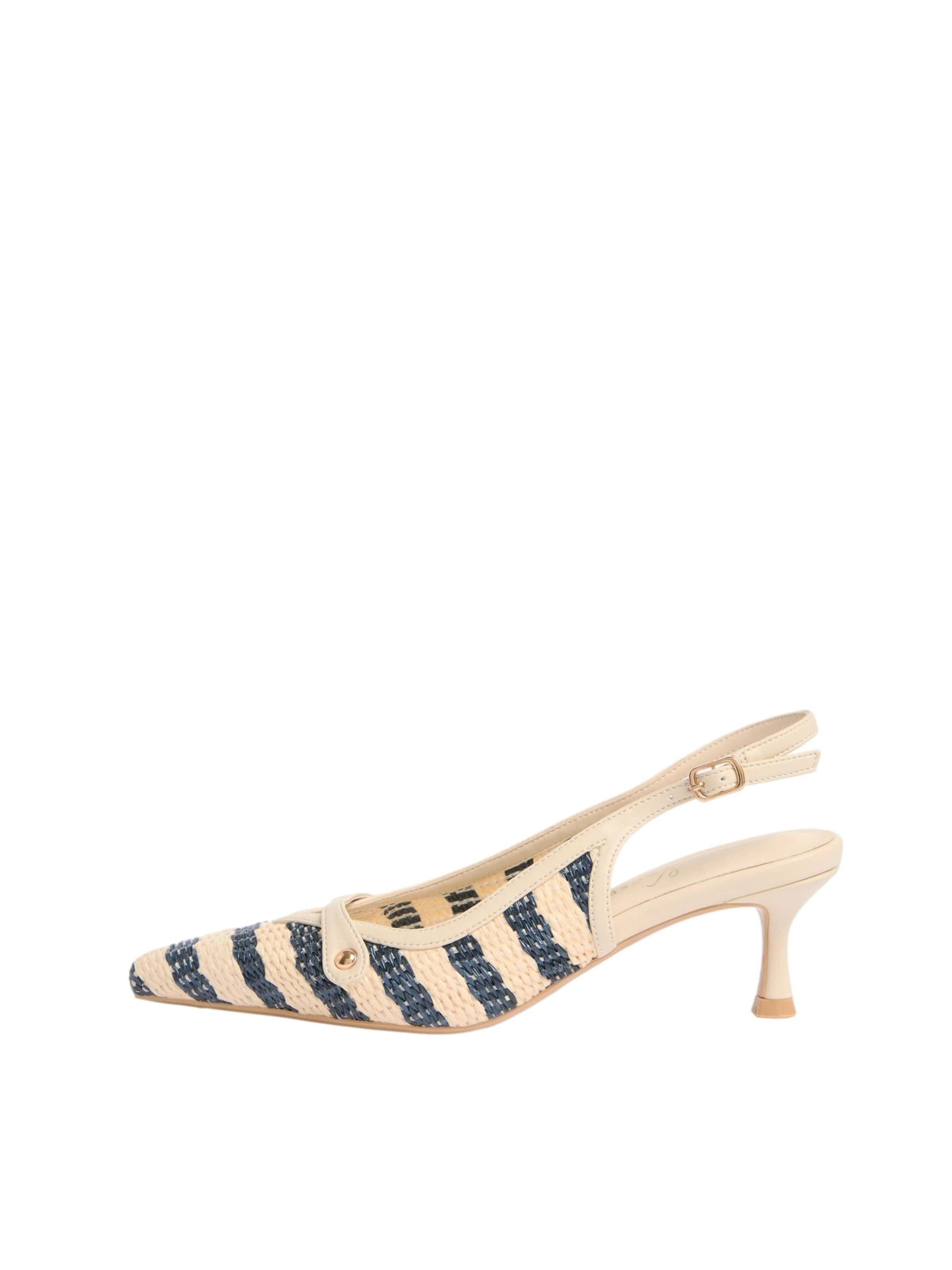 love & roses Slingpumps in Beige: Vorderseite