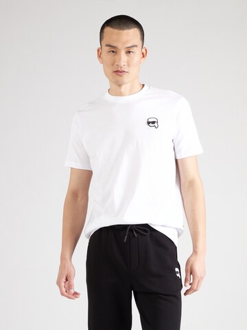 Karl Lagerfeld Shirt in White: front