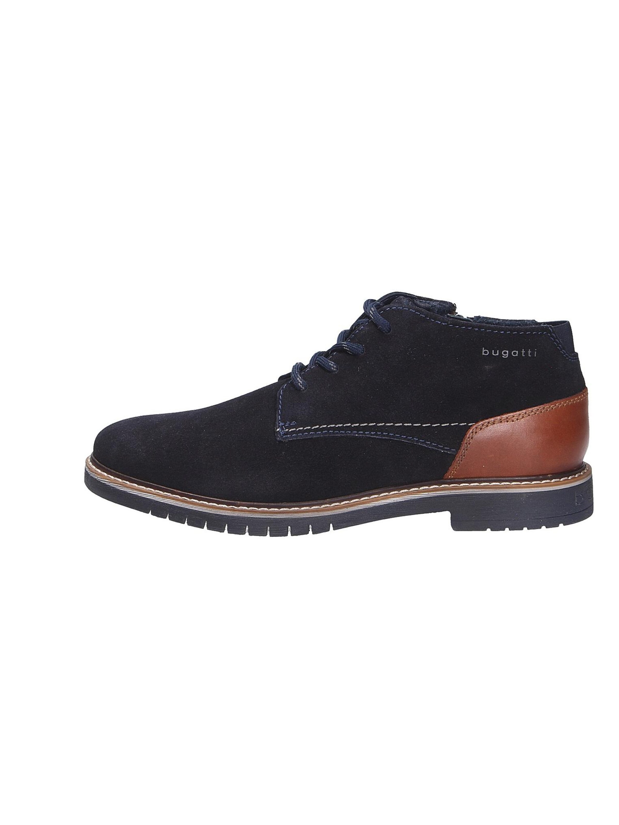 bugatti Lace-Up Boots in Blue