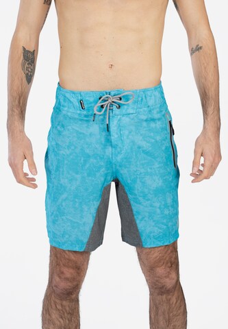 Spyder Board shorts in Blue: front