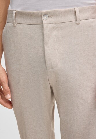 Coupe slim Pantalon 'Tius' STRELLSON en beige
