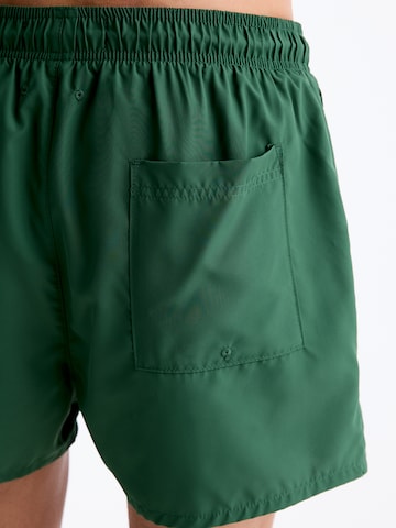 Pull&Bear Board Shorts in Green