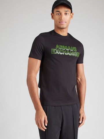 ARMANI EXCHANGE T-Shirt in Schwarz: Vorderseite