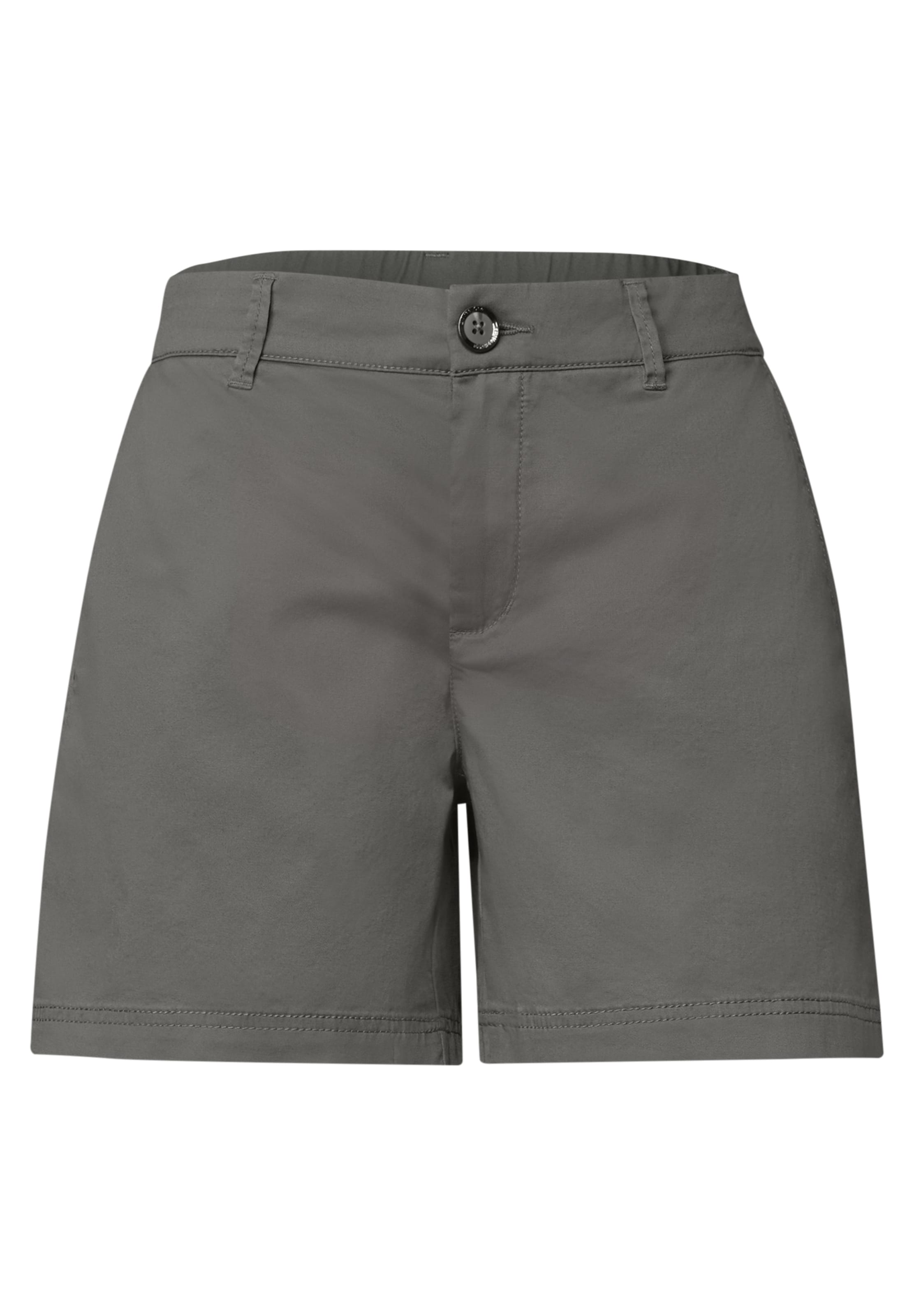 STREET ONE Shorts in Grau: Vorderseite