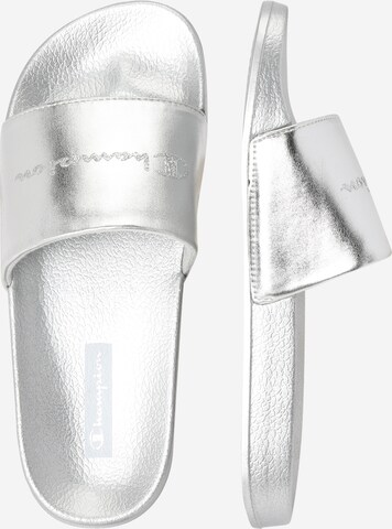 Champion Authentic Athletic Apparel Mules 'QUEENS' in Silver