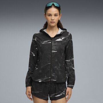 PUMA Sports jacket 'Velocity' in Black: front