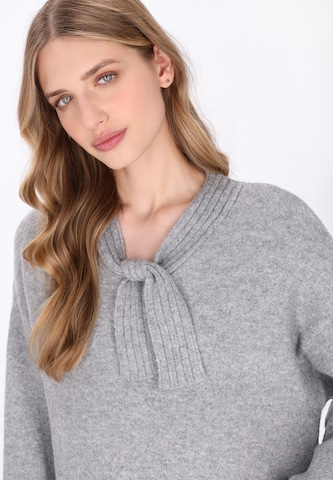 Robes en maille 'Vintage' DreiMaster Vintage en gris