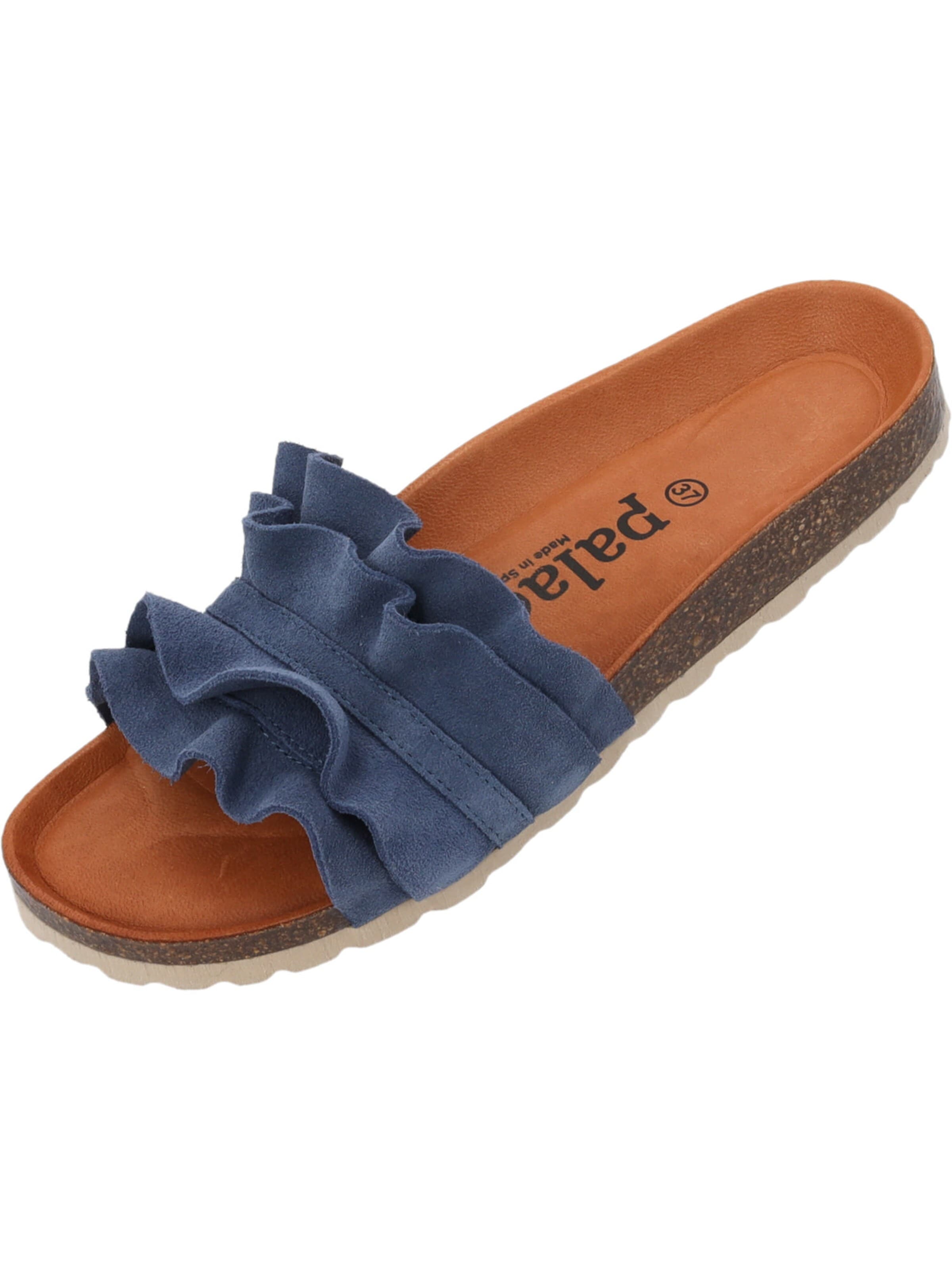 Palado Pantolette 'Vilnado'‌‌‌‌ in Blau: Vorderseite
