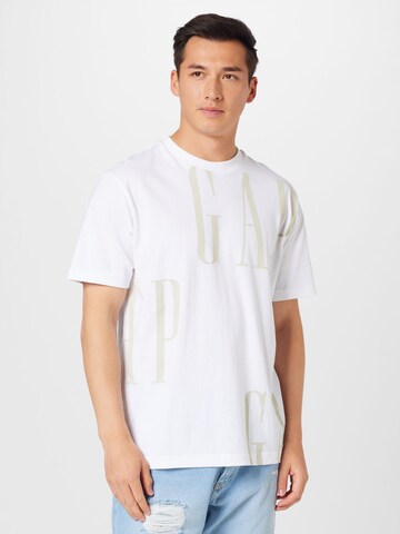 GAP - Camiseta en blanco: frente