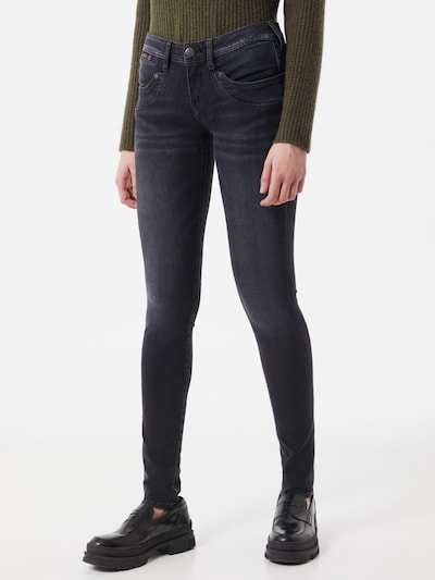 Herrlicher Jeans 'Piper' in de kleur Black denim, Modelweergave