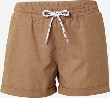 Iriedaily Shorts in Braun: predná strana