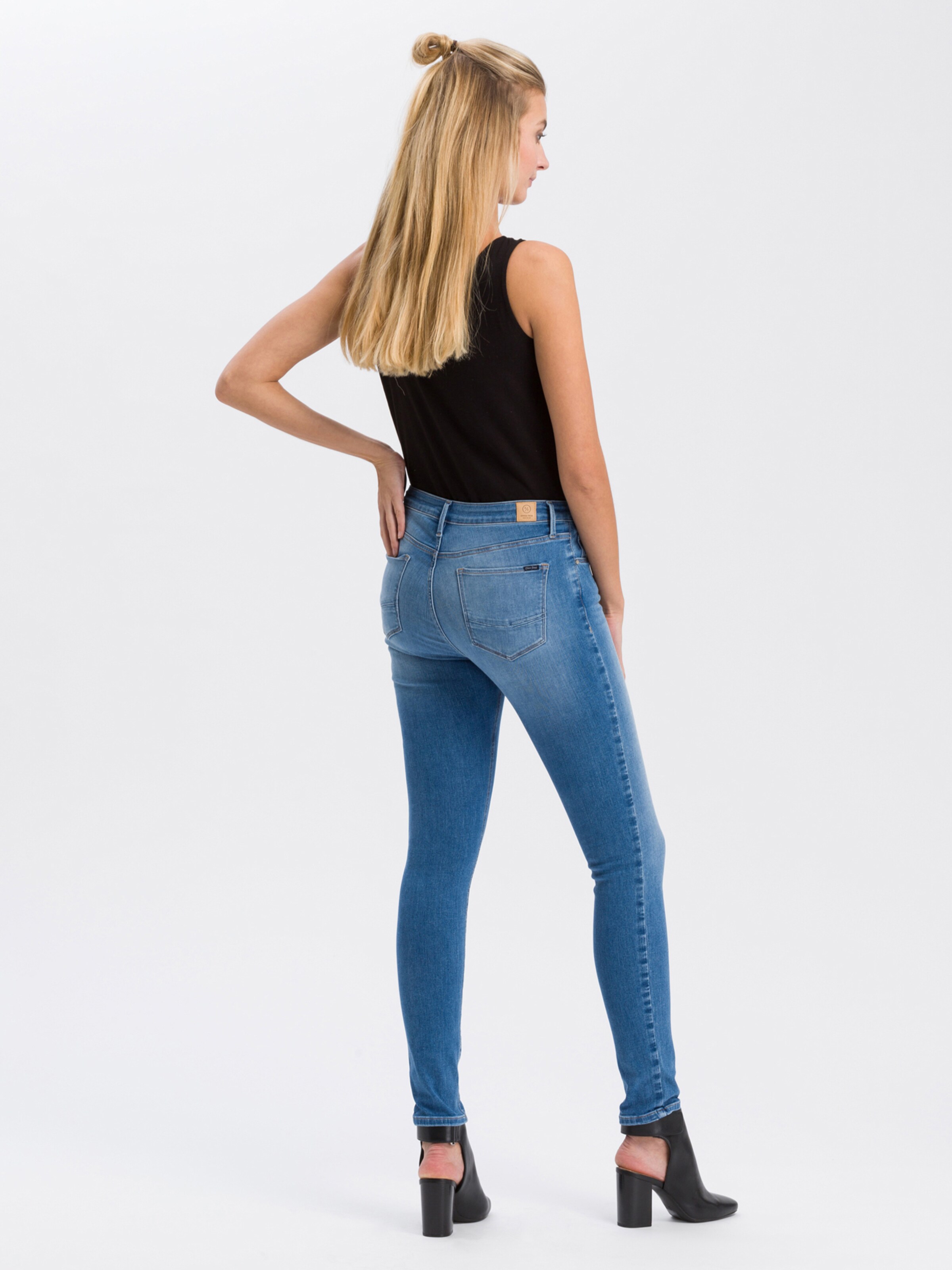 Frauen Große Größen Cross Jeans Jeans - Alan in Blau, Hellblau - RX30620