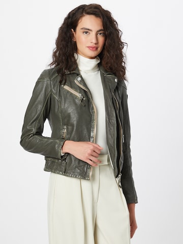 Gipsy Between-season jacket in Green: front