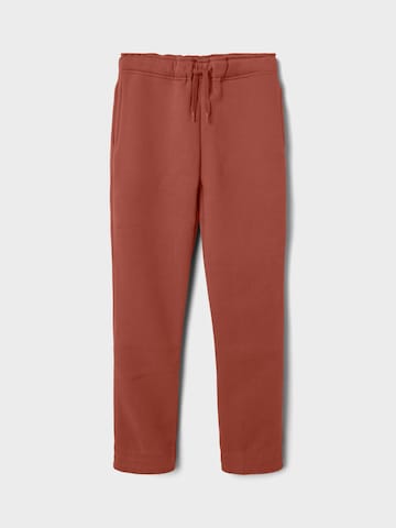 Tapered Pantaloni 'LENO' di NAME IT in rosso
