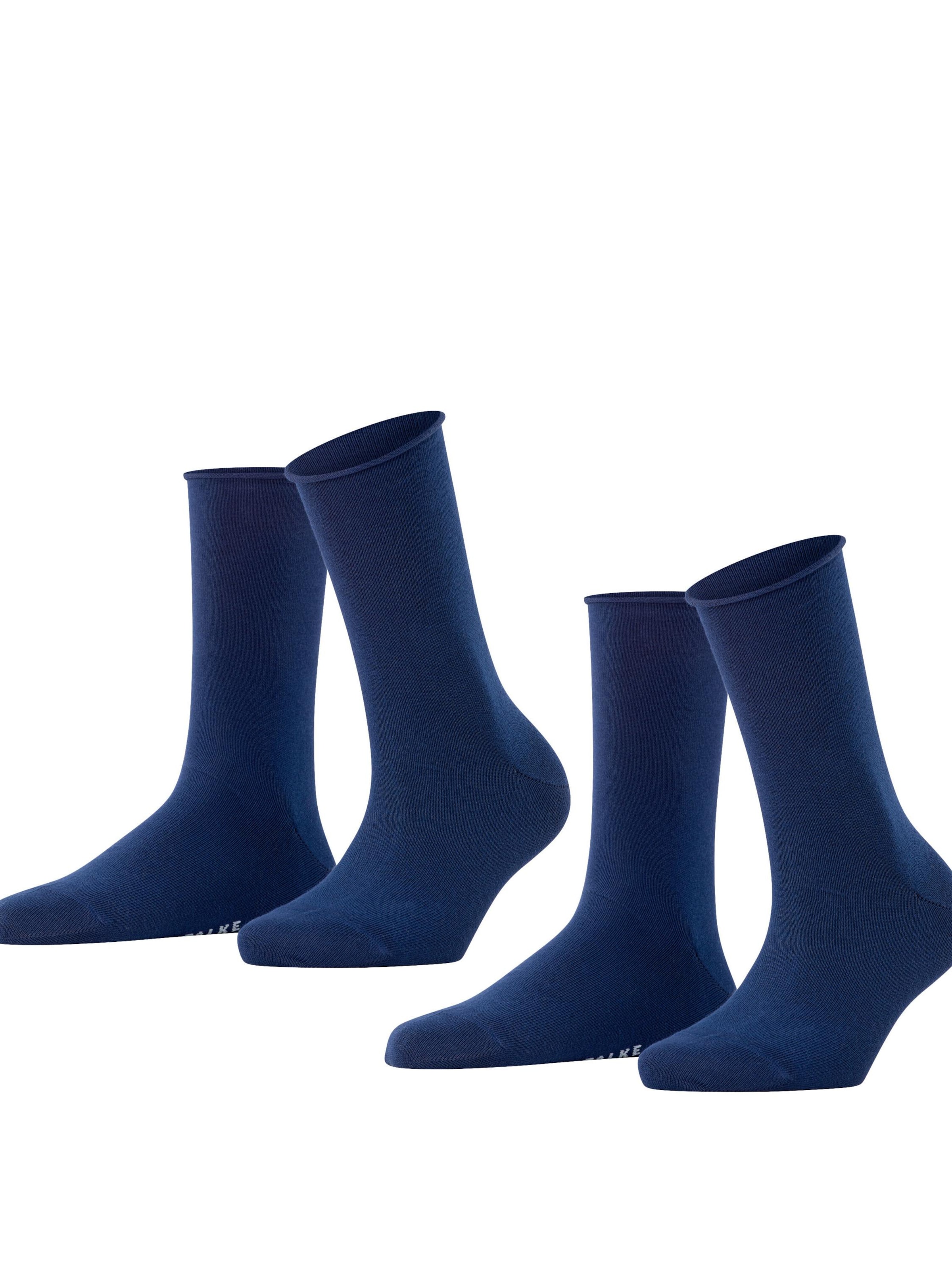 FALKE Socken 'Happy 2-Pack'‌‌‌‌‌‌‌‌ in Blau: Vorderseite