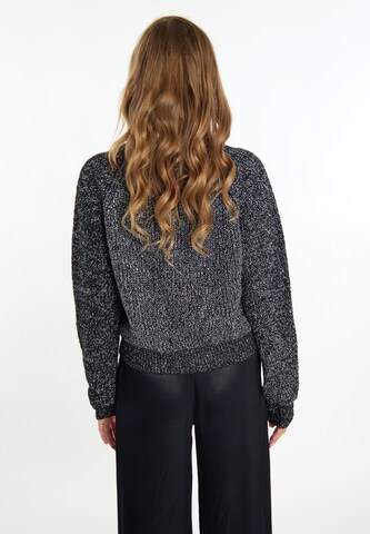 faina Knit Cardigan in Black