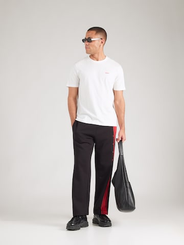 HUGO - Loosefit Pantalón 'Demsipant' en negro