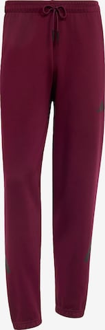 Pantalon de sport 'Z.N.E.' ADIDAS SPORTSWEAR en rouge : devant