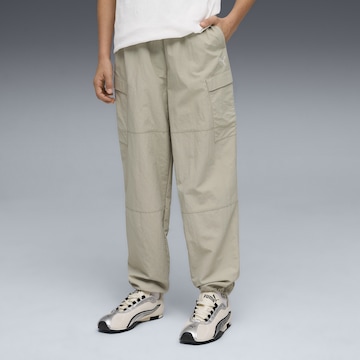 Regular Pantalon PUMA en beige : devant