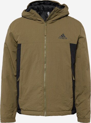 ADIDAS SPORTSWEAR Sportjacke 'Bsc Sturdy Insulated ' in Grün: predná strana