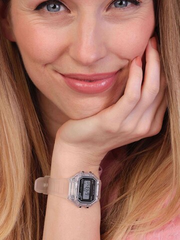 Q&Q Digitaal horloge in Transparant
