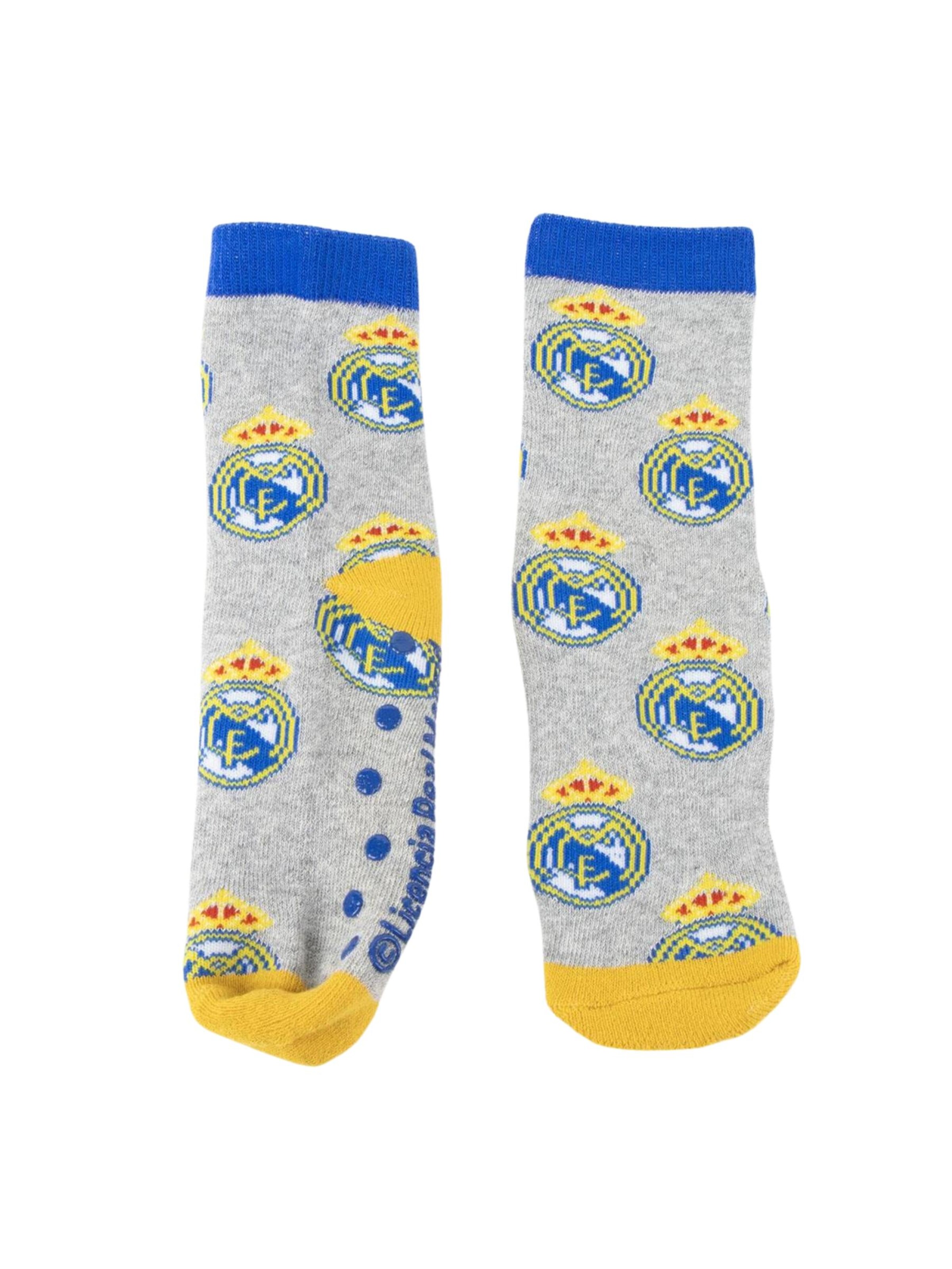 Chaussettes 'Anti-Rutsch-Socken mit Applikationen - Real Madrid' Cerdá en mélange de couleurs