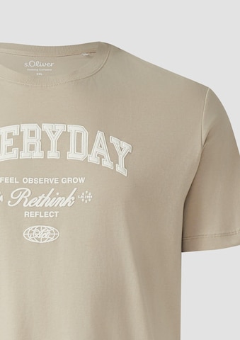 s.Oliver Shirt in Beige