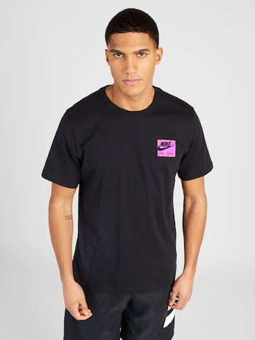 Nike Sportswear T-shirt 'AIR' i svart