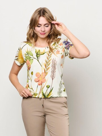 &co woman Shirt '&Co woman Vere flower' in White: front