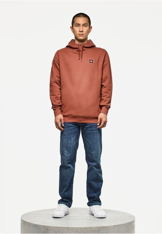 Weekend Offender Sweatshirt 'Ribbe' in Braun