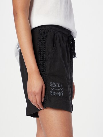 Soccx Regular Broek in Zwart
