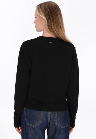 DreiMaster Maritim Pullover in Schwarz
