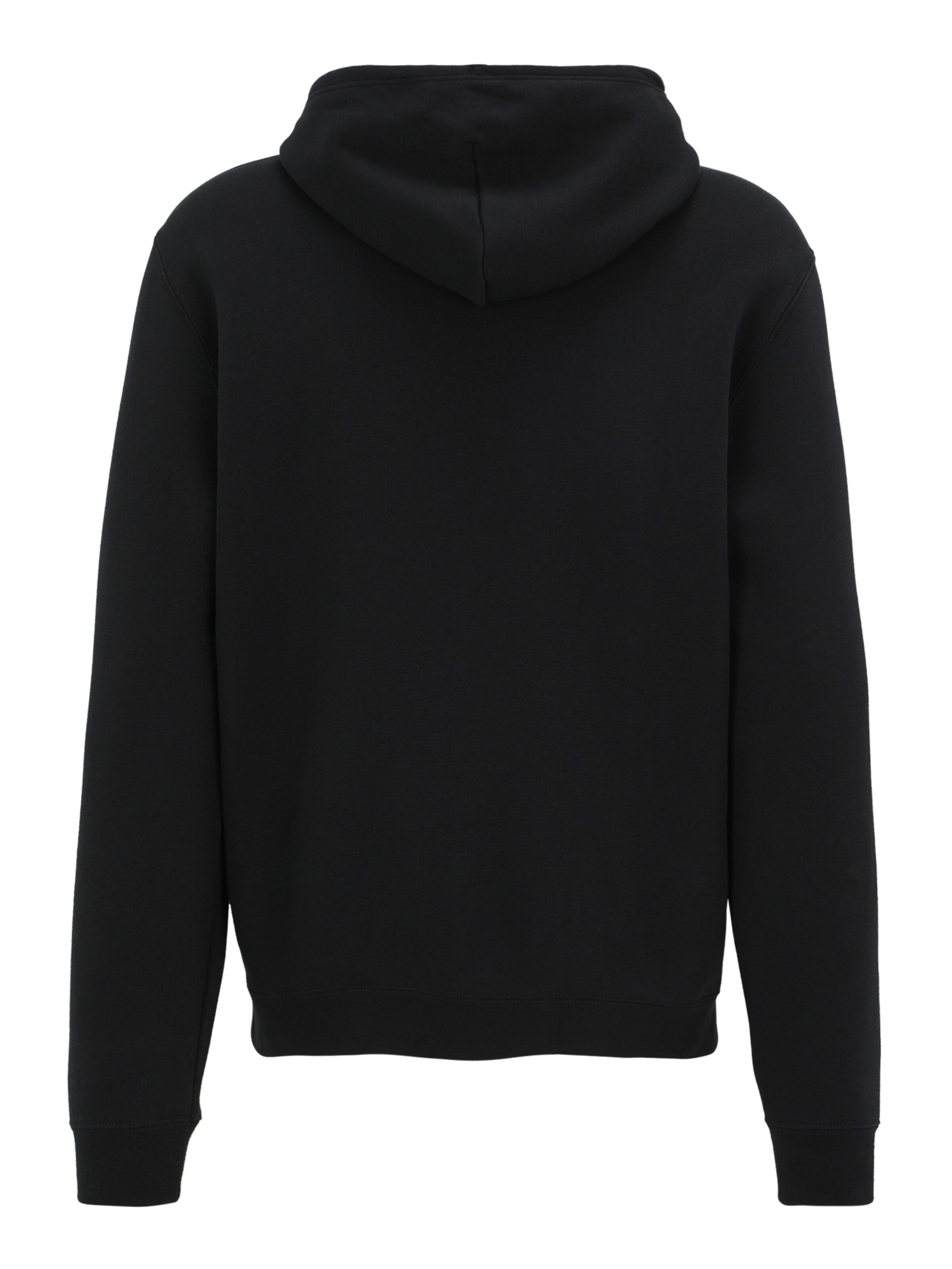 CONVERSE Кофта на молнии в Черный