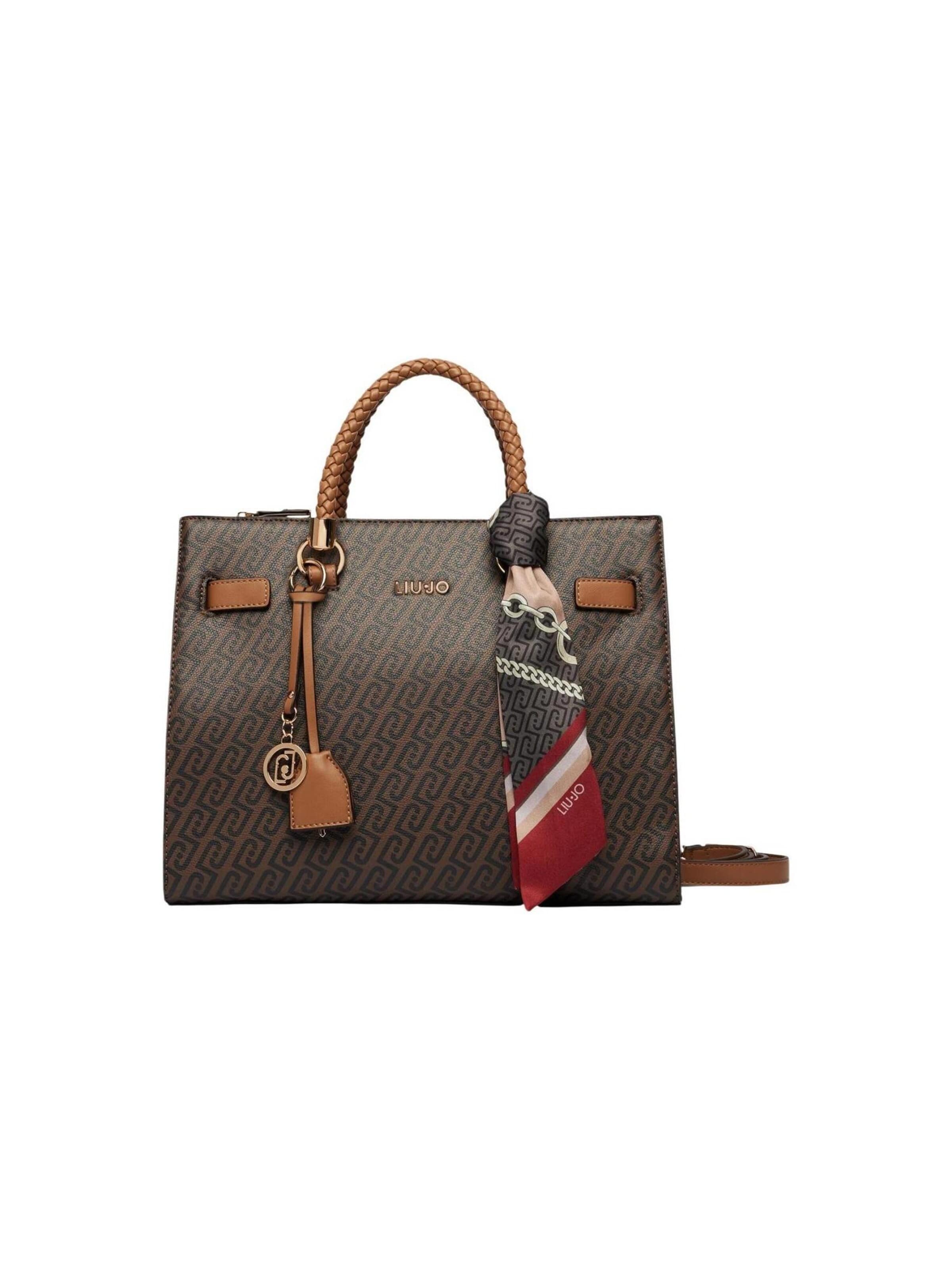 Liu Jo Handtas 'SHOPPING BAG AF6086 E1137' in Bruin: voorkant