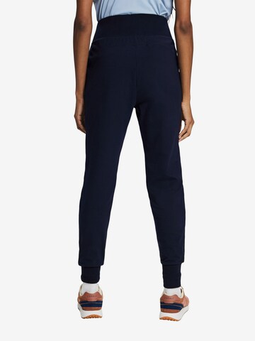 ESPRIT Tapered Sportbroek in Blauw