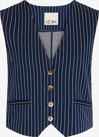 Gilet 'Kate' ICHI en bleu : devant