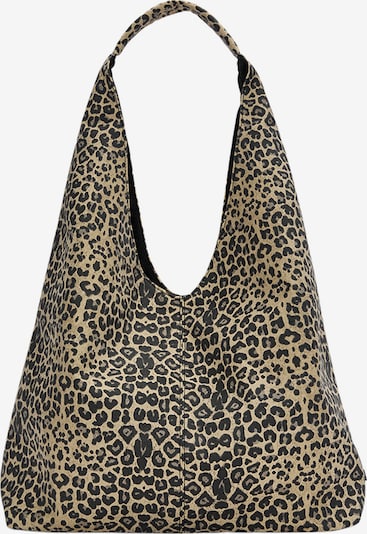 Plase de cumpărături Pull&Bear pe bej / gri deschis / negru, Vizualizare produs