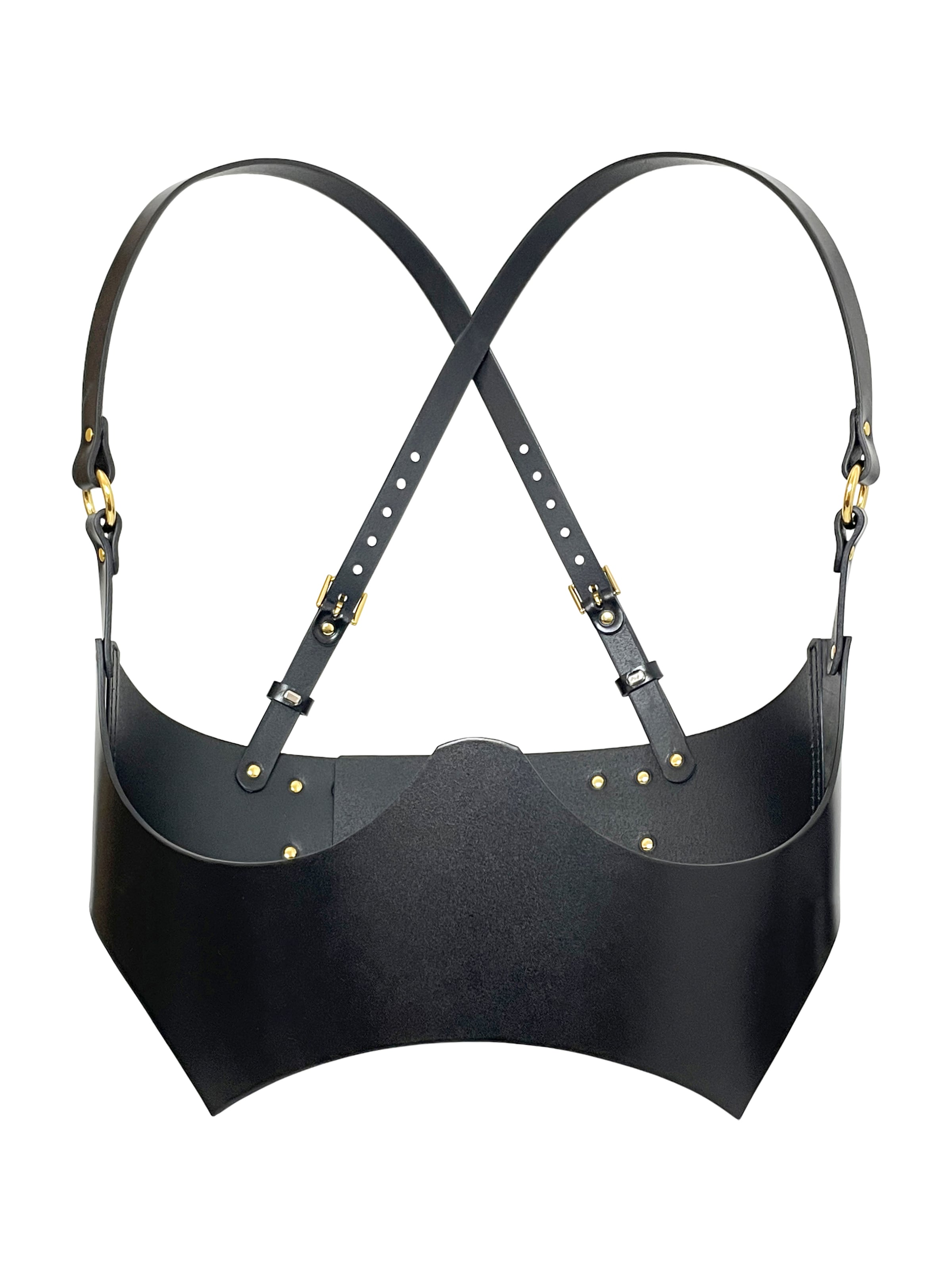 Haute Cuir Belt in Black: front