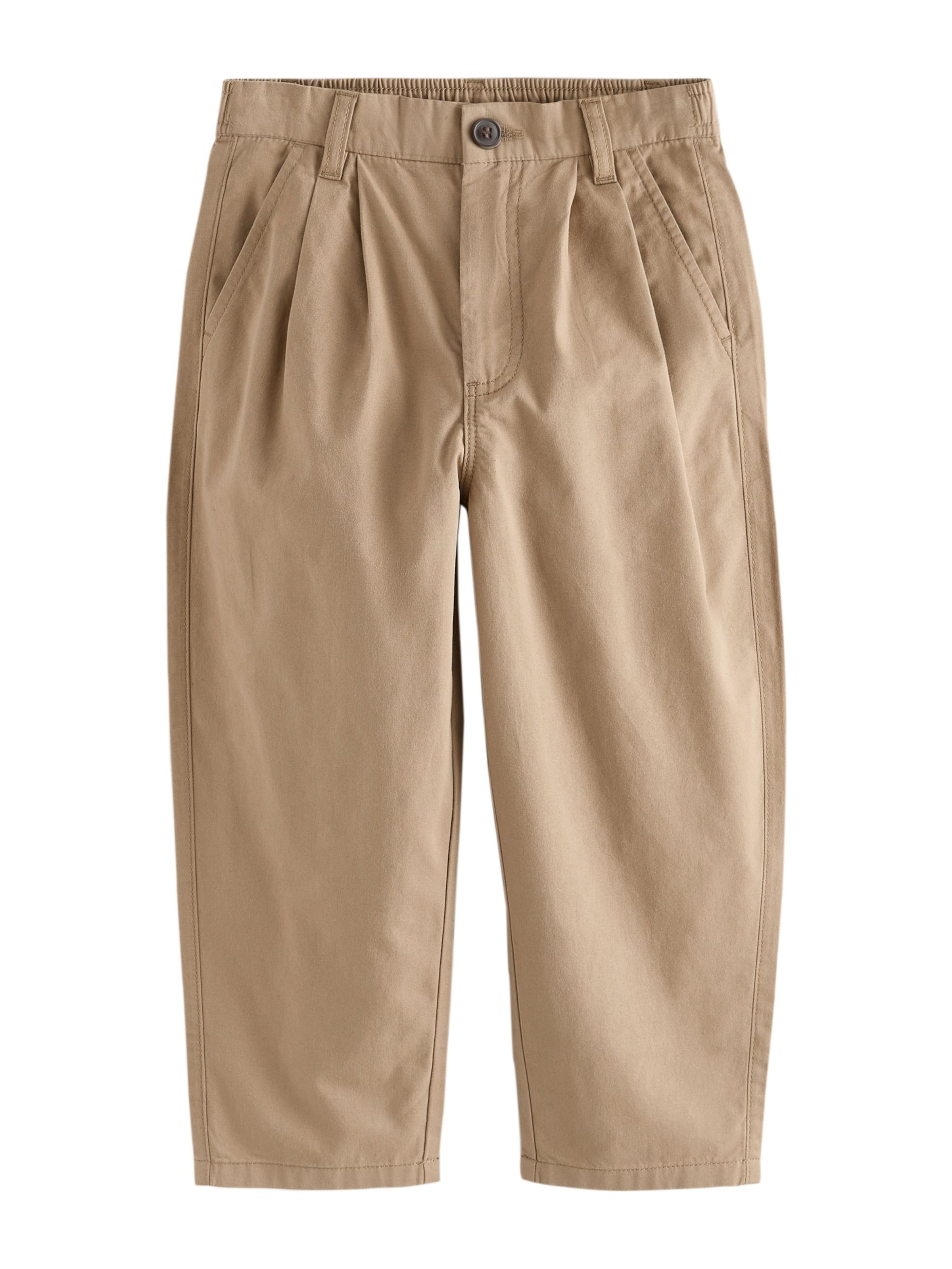 Baggy Pantalon Next en marron : devant