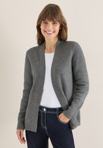 CECIL Strickjacke in Grau: Vorderseite