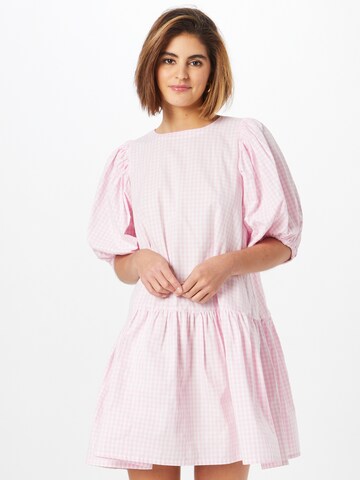 JAN 'N JUNE - Vestido 'LUNA' en rosa: frente