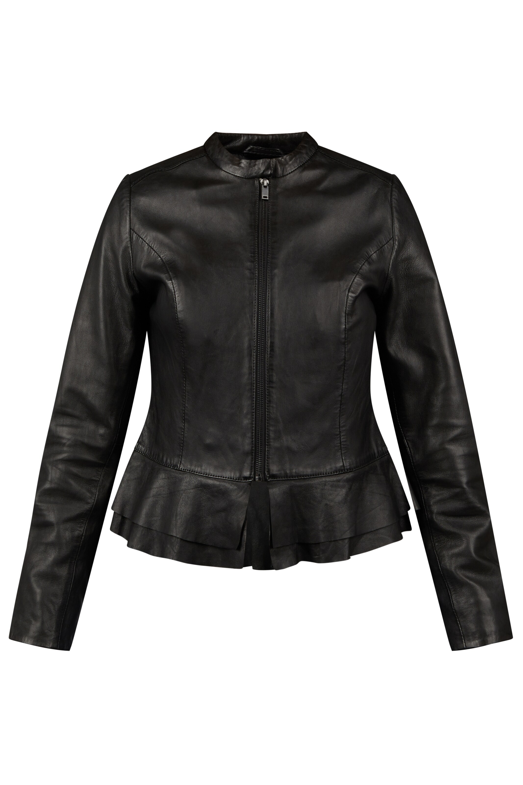 7ELEVEN Tussenjas in Zwart: voorkant