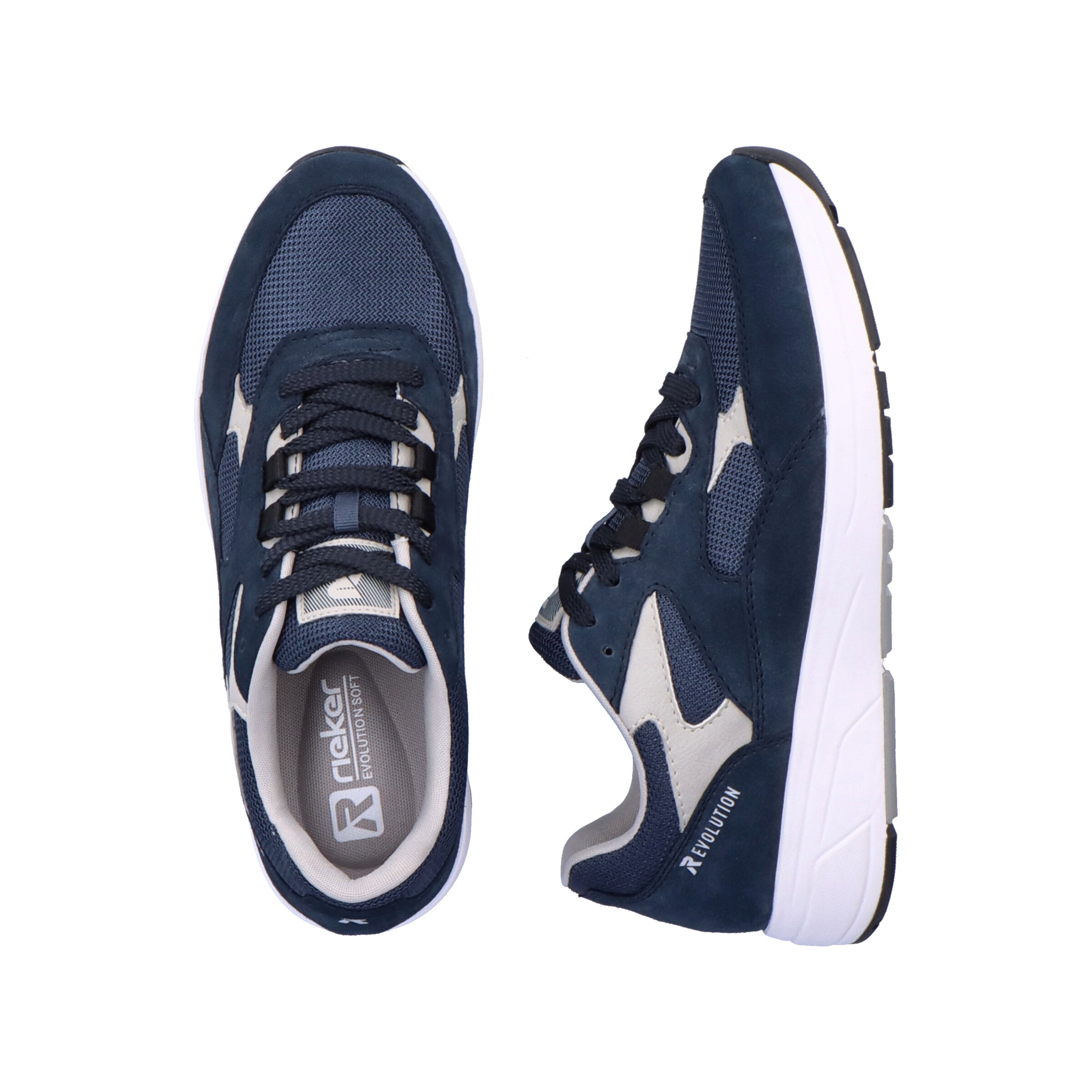 Baskets basses Rieker Sport en bleu