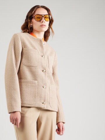 Abercrombie & Fitch Übergangsjacke in Braun: Vorderseite