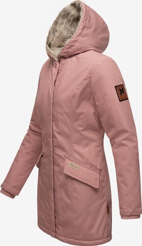 NAVAHOO Winter coat 'Cristal' in Pink