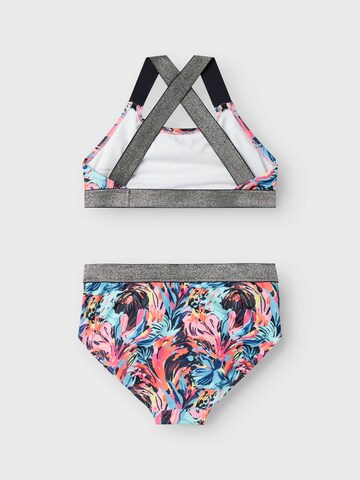 Bustier Bikini 'NKFZISLAS' NAME IT en bleu